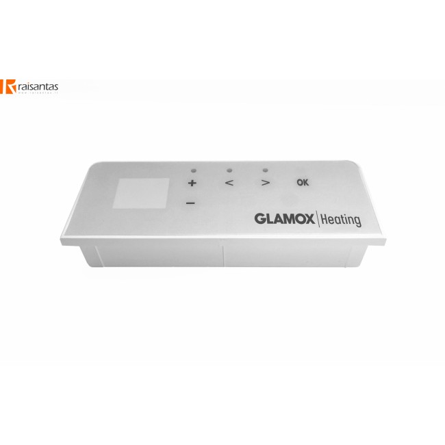 Programuojamas skaitmeninis termostatas GLAMOX heating H40/H60 DT WHite